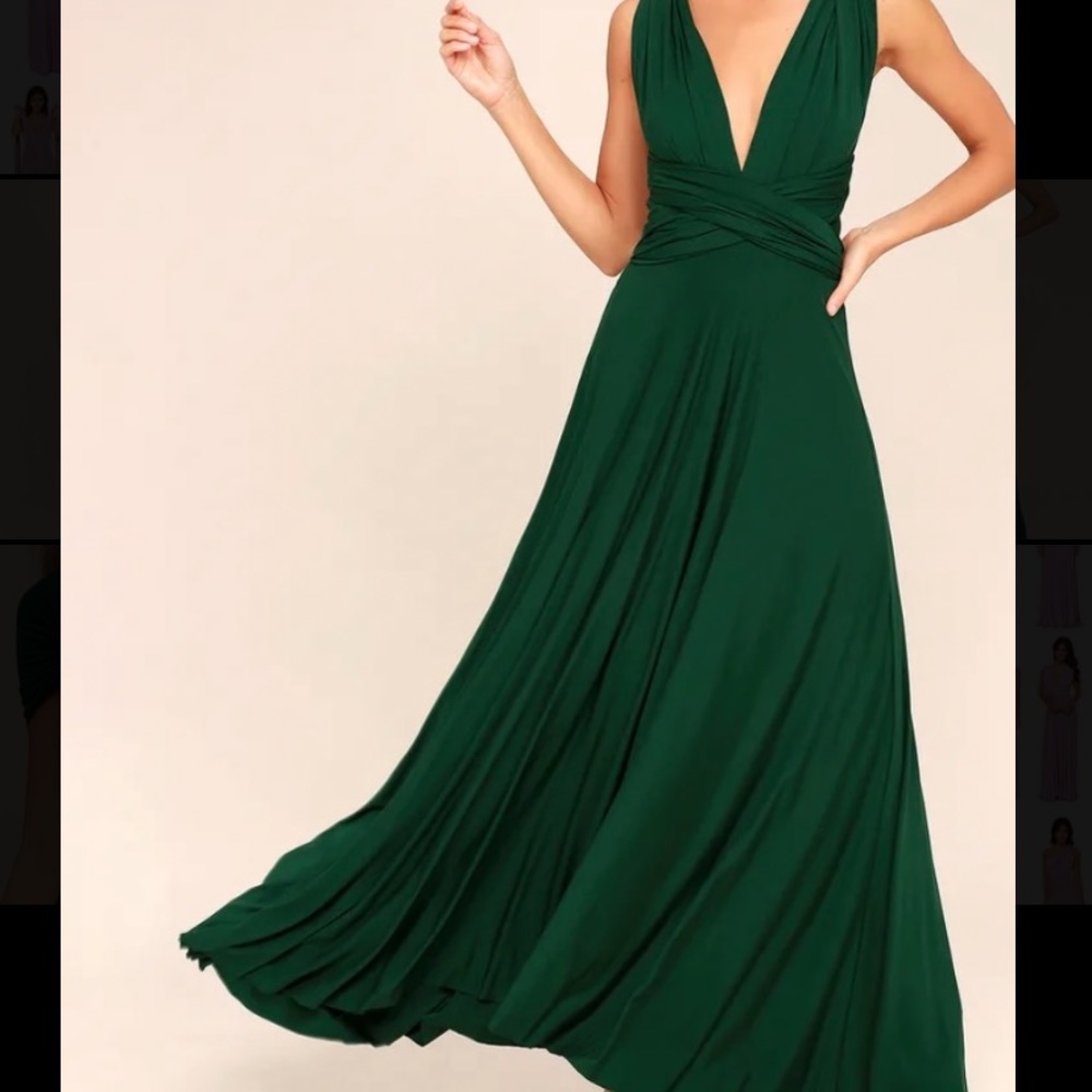 NWT Lulu’s Tricks of the Trade Maxi Dress